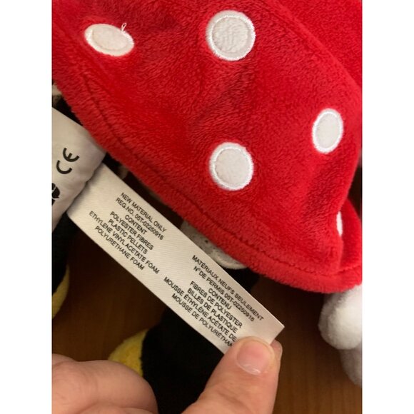 Disney Bundle Minnie Mouse 14" & 20" Plush Stuffed Animals Girls Beanie Toy - Picture 12 of 13